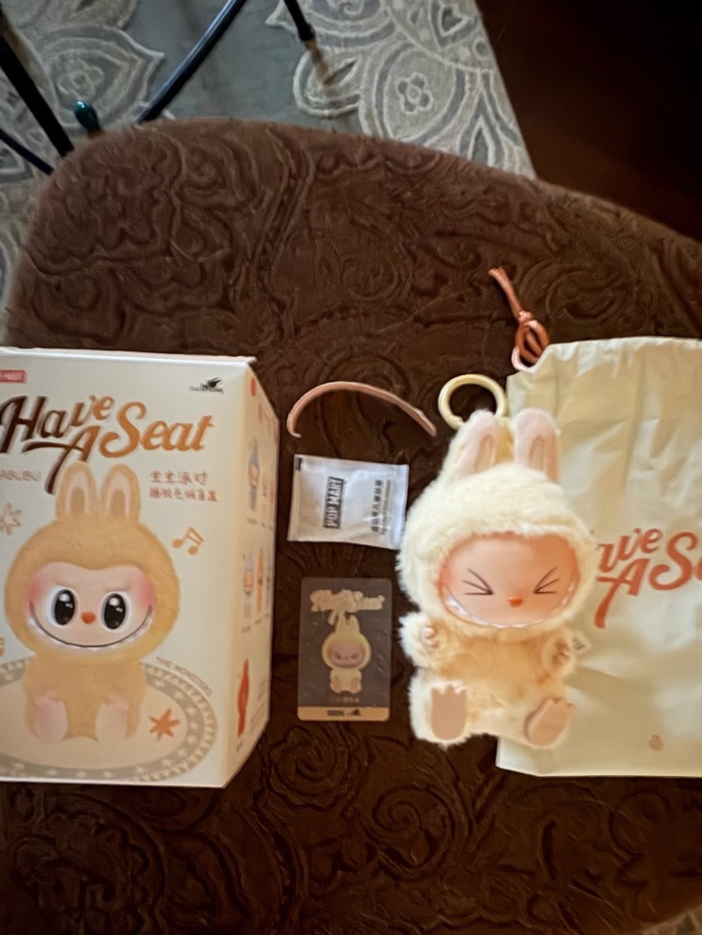 Labubu HAVE A SEAT Series, "SiSi"